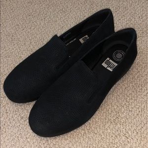 Fit Flop Pop Skate Black Sneaker